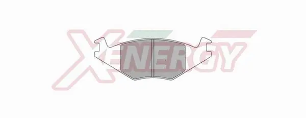 Brake Pad Set, disc brake (X40173)