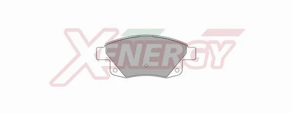 Brake Pad Set, disc brake (X40962)