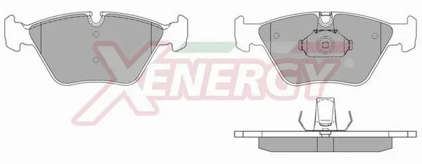 Brake Pad Set, disc brake (X40927)
