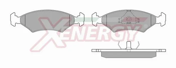 Brake Pad Set, disc brake (X40101)