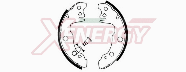 Brake Shoe Set (X50220)