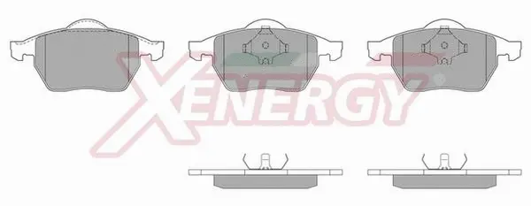 Brake Pad Set, disc brake (X40484)