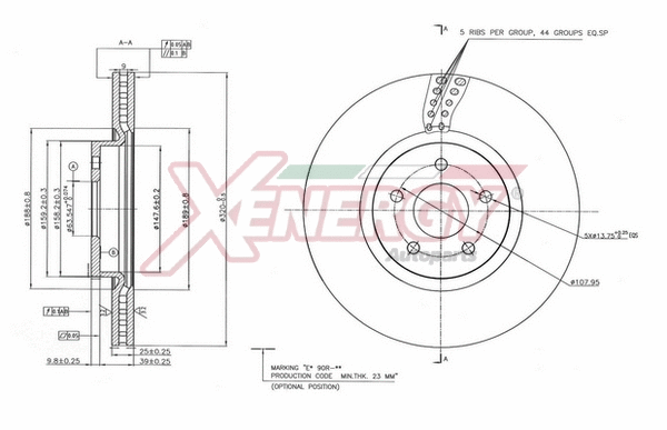 Brake Disc (X602897)