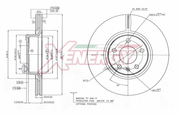 Brake Disc (X602920)