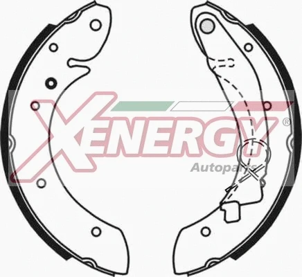 Brake Shoe Set (X50719)