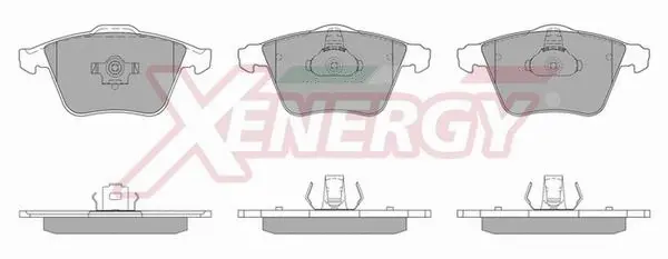 Brake Pad Set, disc brake (X40861)