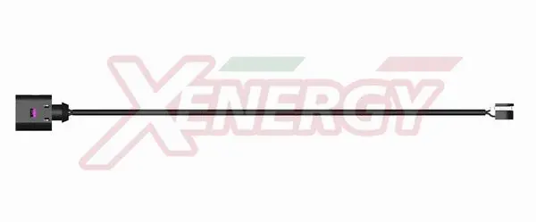 Warning Contact, brake pad wear (X70326)