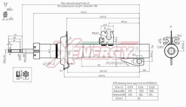 Shock Absorber (X910341)