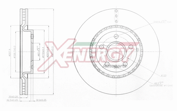 Brake Disc (X602893)