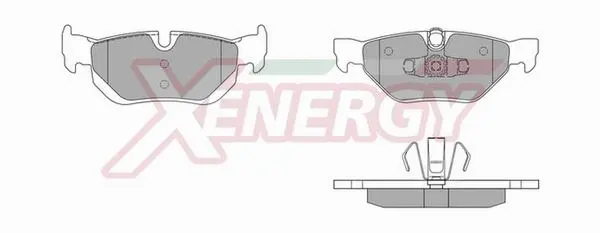 Brake Pad Set, disc brake (X40932)