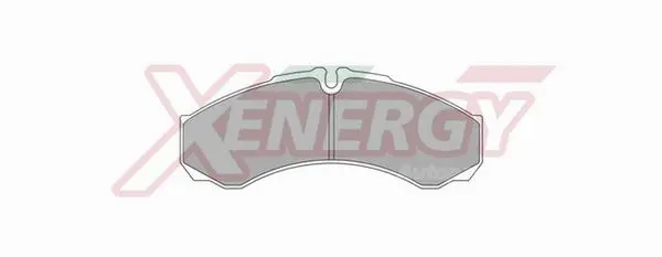 Brake Pad Set, disc brake (X40657)