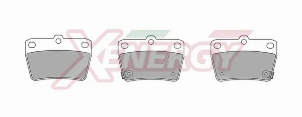 Brake Pad Set, disc brake (X40826)