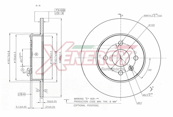 Brake Disc (X601530)