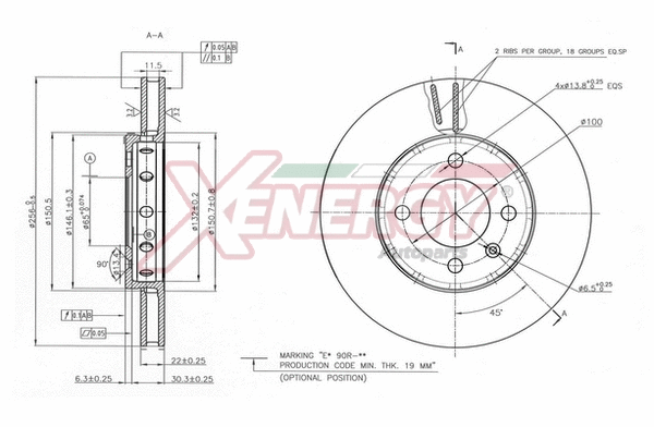 Brake Disc (X602896)