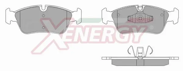 Brake Pad Set, disc brake (X40931)