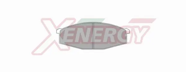 Brake Pad Set, disc brake (X40174)