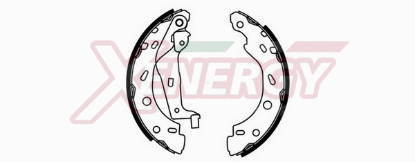 Brake Shoe Set (X50324)