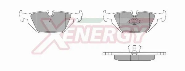 Brake Pad Set, disc brake (X40538)