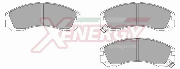 Brake Pad Set, disc brake (X40530)
