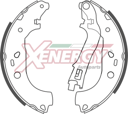 Brake Shoe Set (X50505)
