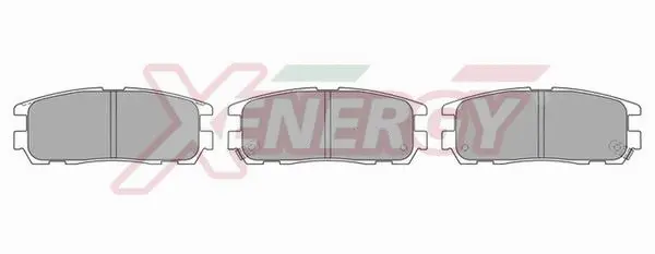 Brake Pad Set, disc brake (X40776)