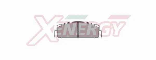 Brake Pad Set, disc brake (X40007)