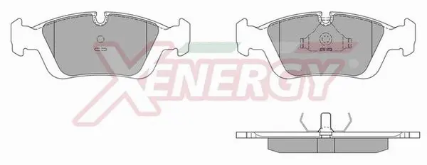 Brake Pad Set, disc brake (X40392)