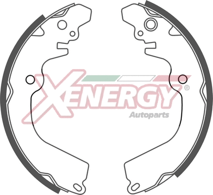 Brake Shoe Set (X50225)