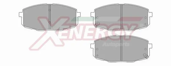 Brake Pad Set, disc brake (X40984)