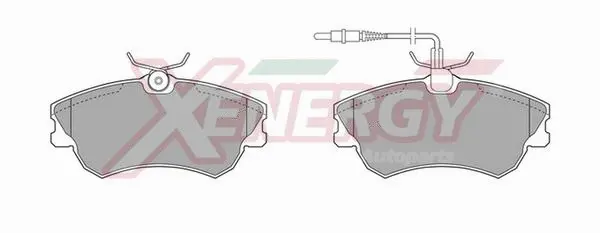 Brake Pad Set, disc brake (X40686)