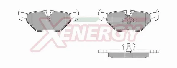 Brake Pad Set, disc brake (X40386)