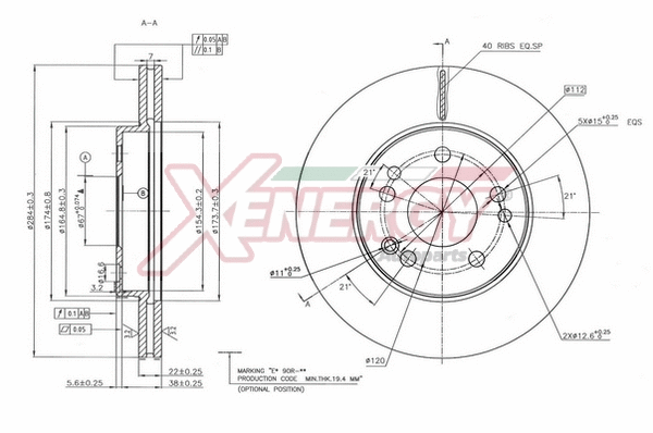 Brake Disc (X601538)