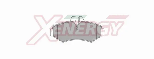 Brake Pad Set, disc brake (X40715)