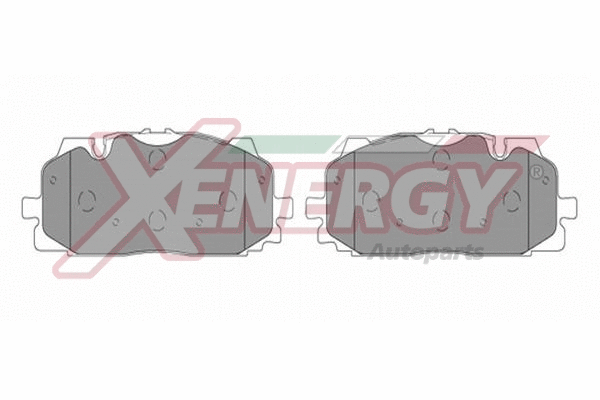 Brake Pad Set, disc brake (X41350)