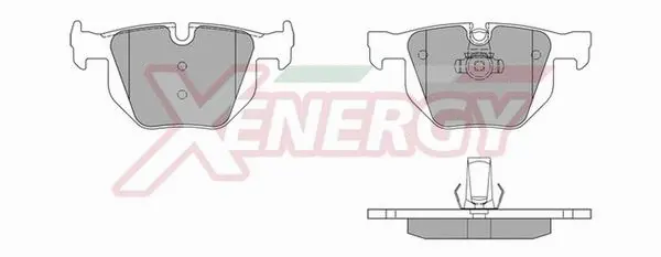Brake Pad Set, disc brake (X40920)