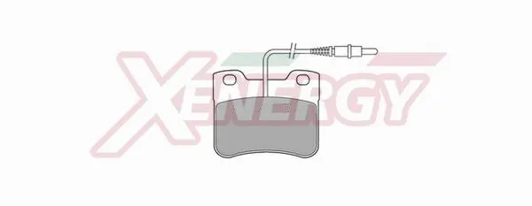 Brake Pad Set, disc brake (X40414)