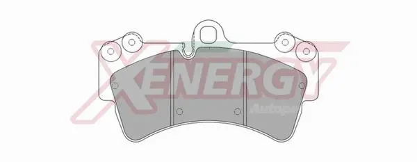 Brake Pad Set, disc brake (X40894)