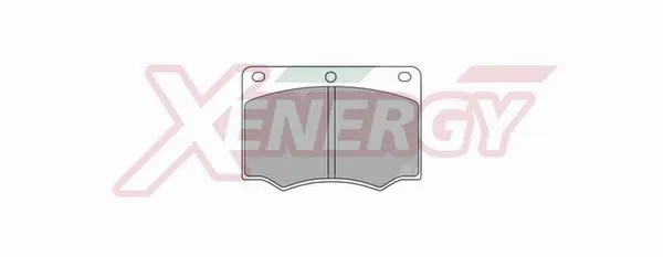 Brake Pad Set, disc brake (X40094)