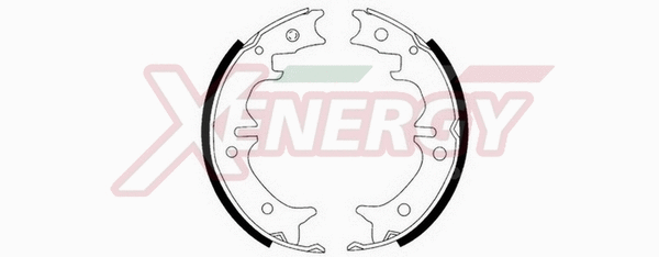 Brake Shoe Set, parking brake (X50501)