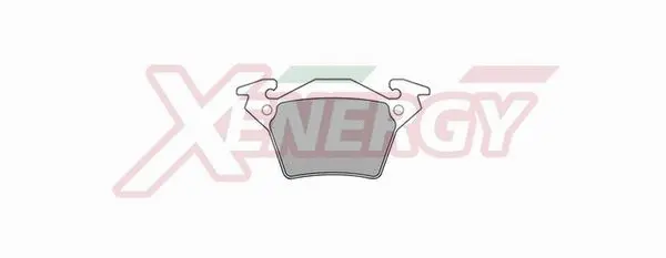 Brake Pad Set, disc brake (X40717)