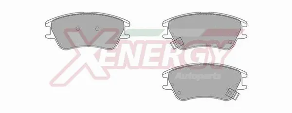 Brake Pad Set, disc brake (X40947)