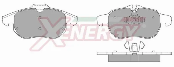 Brake Pad Set, disc brake (X40830)