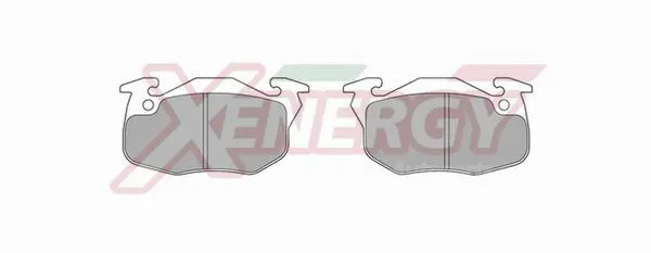Brake Pad Set, disc brake (X40171)