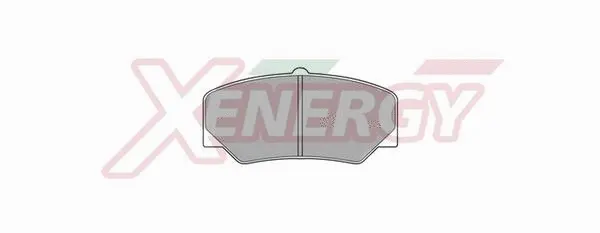 Brake Pad Set, disc brake (X40204)