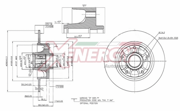 Brake Disc (X601522)