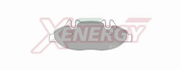 Brake Pad Set, disc brake (X40914)
