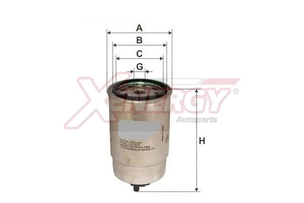 Fuel Filter (X1598451)