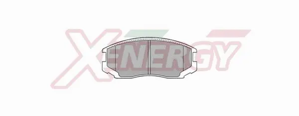 Brake Pad Set, disc brake (X40496)