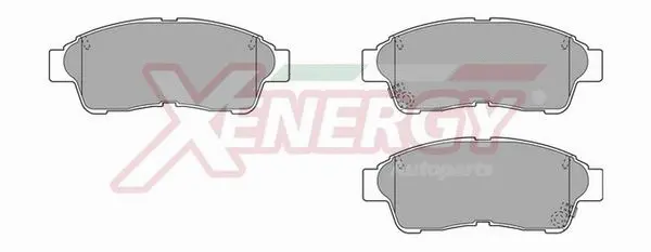 Brake Pad Set, disc brake (X40547)