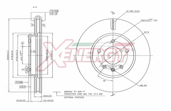 Brake Disc (X602775)